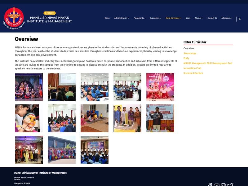 Screenshot of Besant Education
