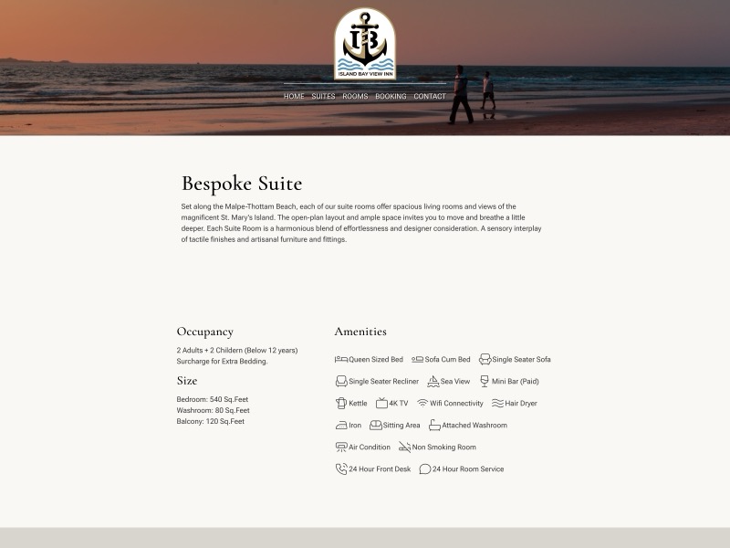 Screenshot of Island Bay View Inn