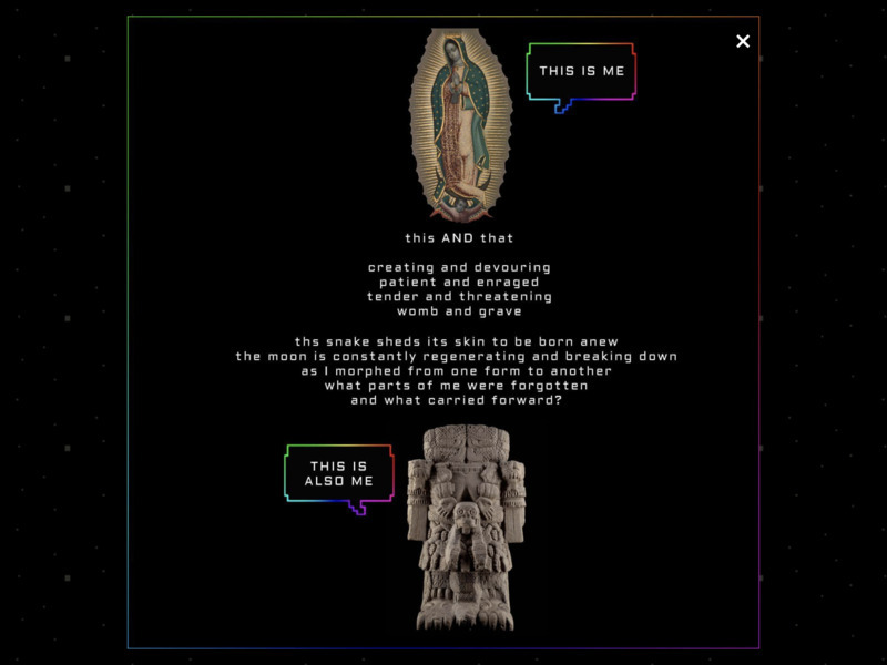 Screenshot of Our Lady Of I Can Be Anything You Want Me To